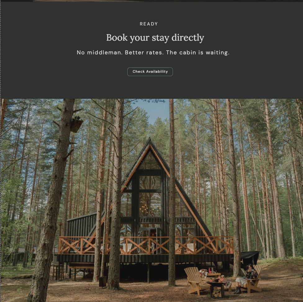 Airbnb Vacation Rental Website Template | Showit Direct Booking (Instant Download)