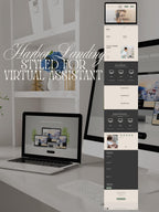 Harbor Landing Showit Template | One Page | Service Provider  | Virtual Assistant | Coach Website